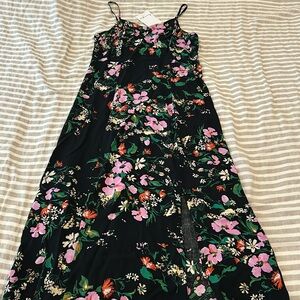 Love Fire Girls Floral Long Dress size Large *new